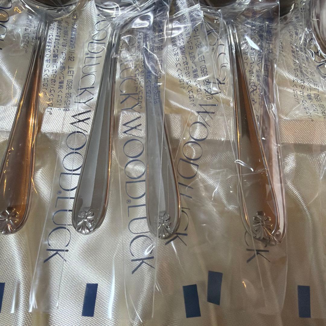 ラッキーウッド　カトラリーセット　マリエッタ　35本　ステンレス　新品未使用