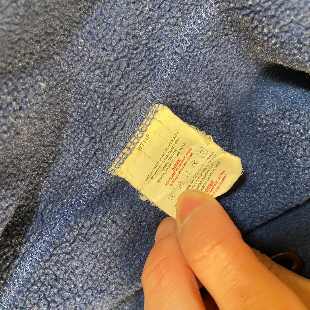 90s Patagonia シェルドシンチラ ブラック/ネイビー USA製