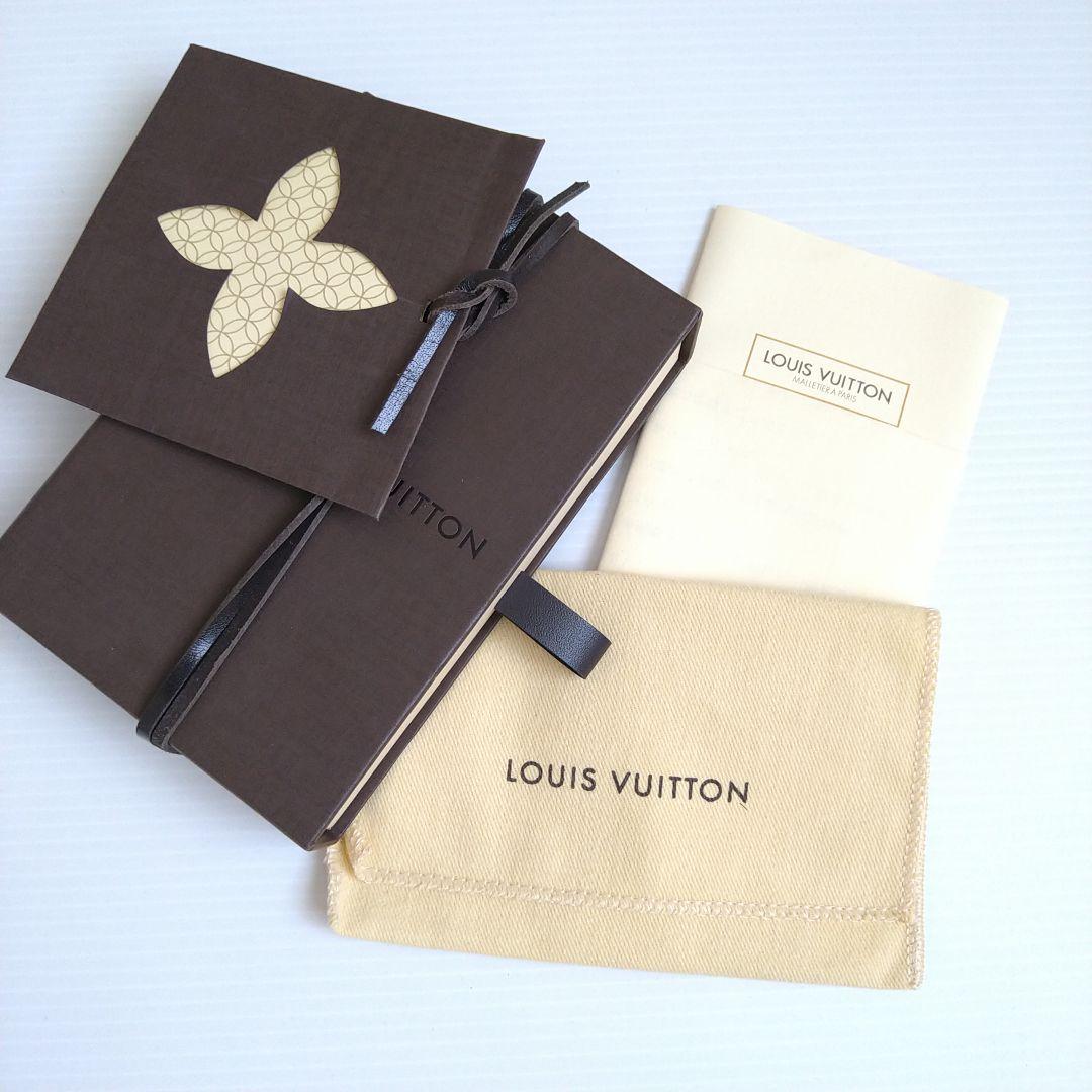 【極美品】ルイヴィトン 名刺入れ アンヴェロップカルト ドゥヴィジット ダミエ