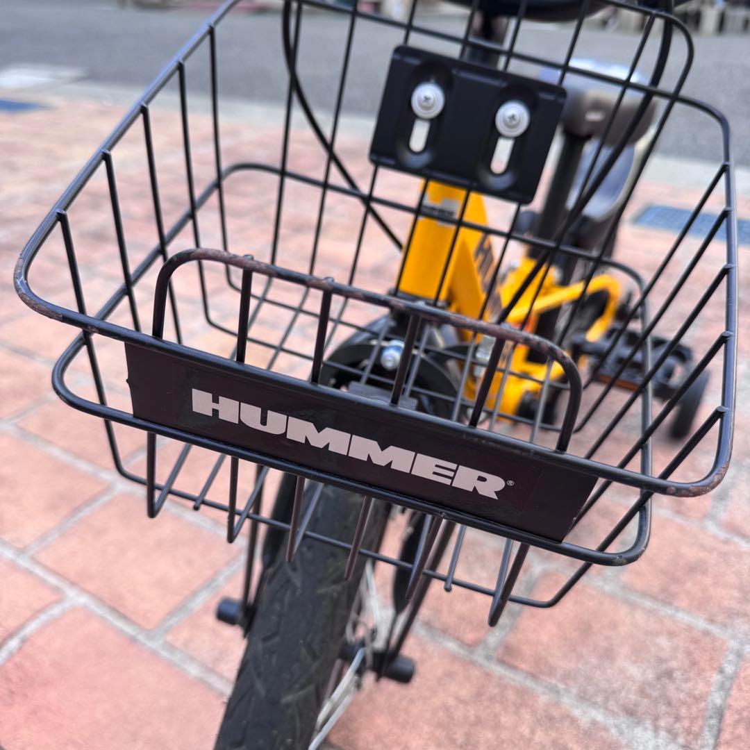 【引取限定】HUMMER 子供用自転車 14インチ 補助輪付き