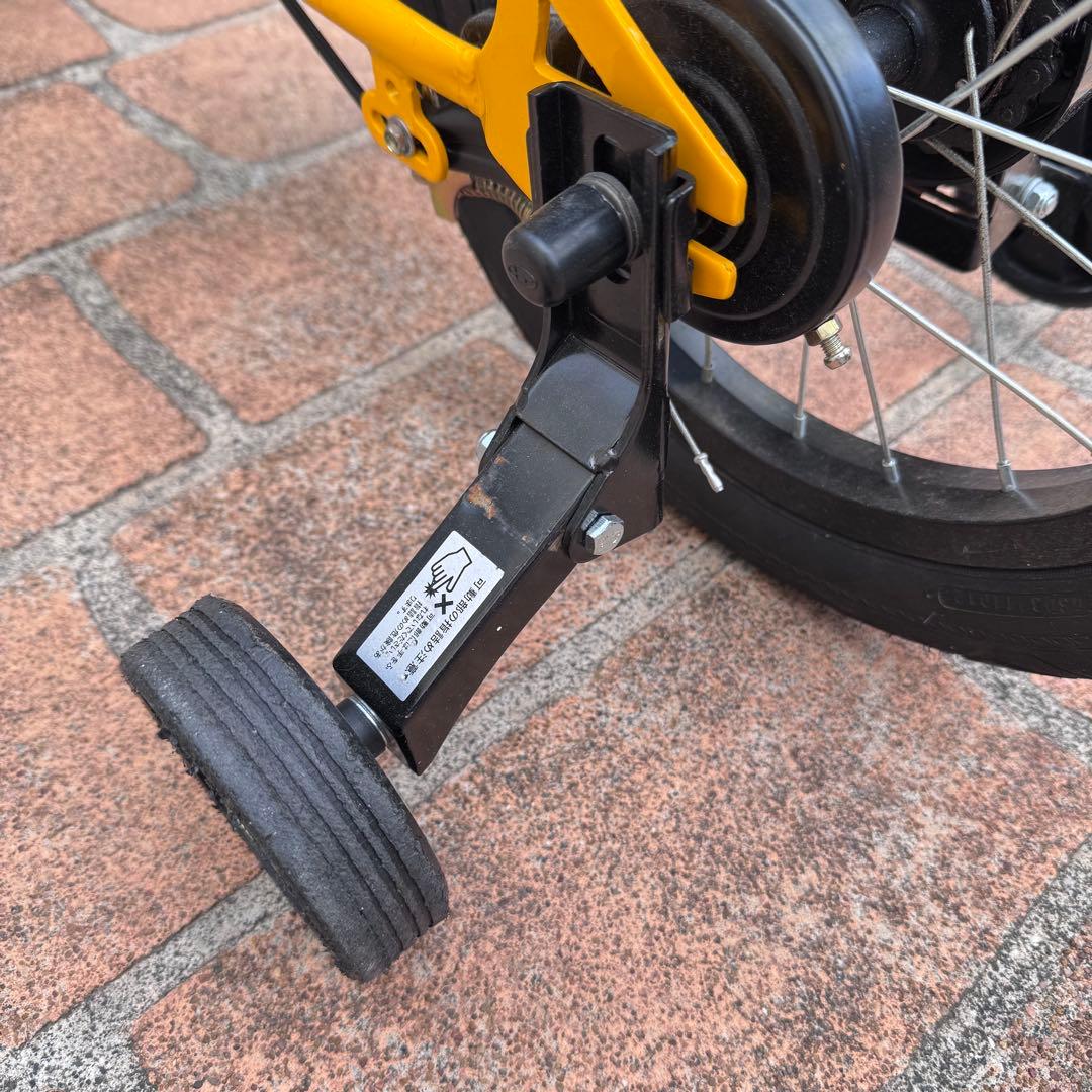 【引取限定】HUMMER 子供用自転車 14インチ 補助輪付き