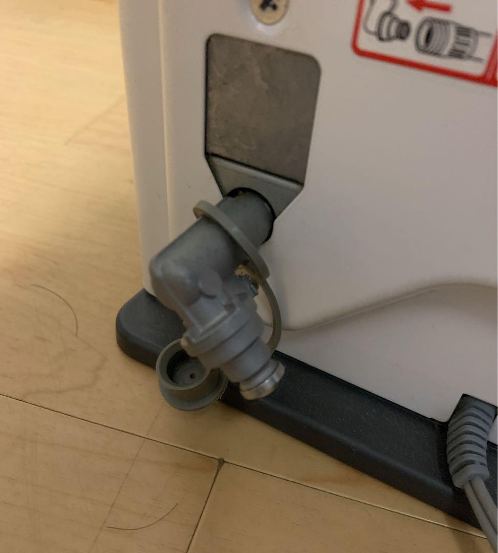 値下【美品】ノーリツ 都市ガスファンヒーター GFH-4003S-W5 ホース付