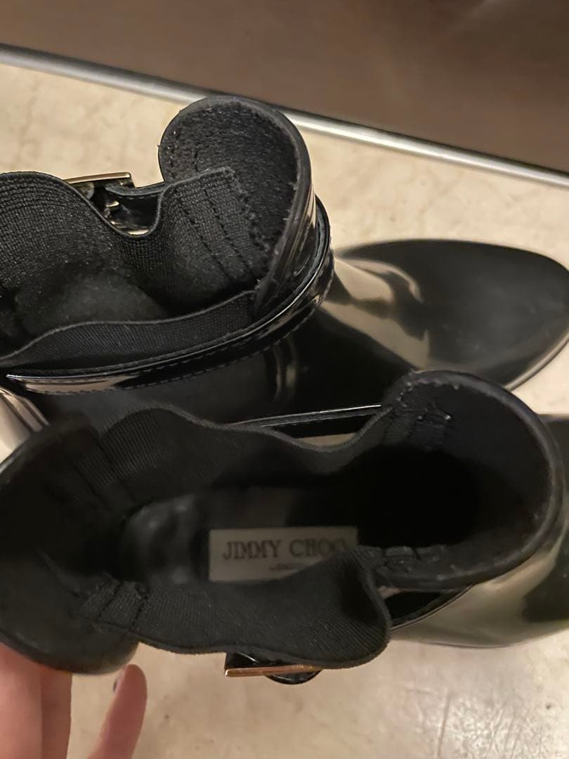 sジミーチュー　レイショートブーツ　レインシューズ　JIMMY CHOO