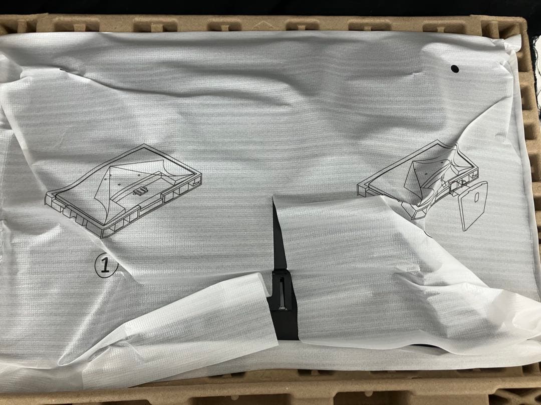 未使用 液晶モニター 組み立て説明書付き DELL