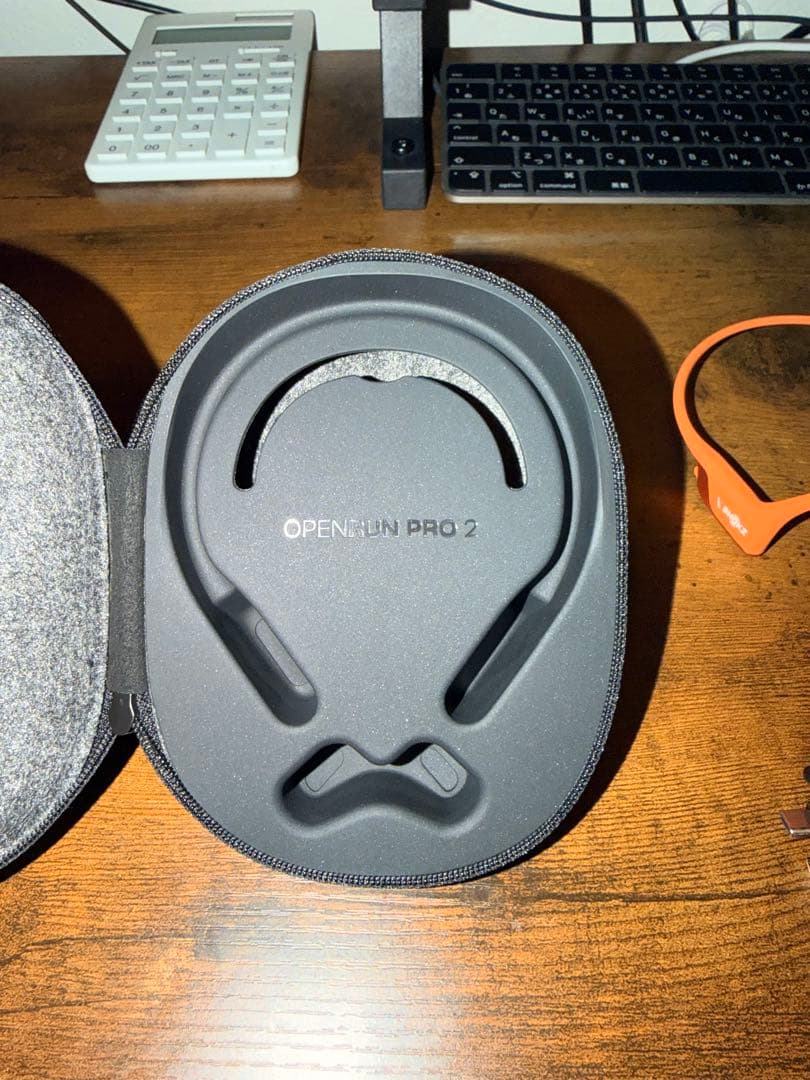 OPENRUN PRO 2 骨伝導イヤホン オレンジ