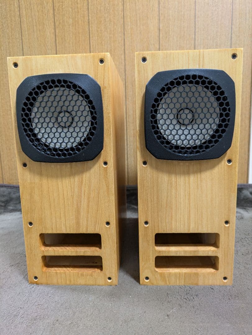 マツモト工芸さん　FOSTEX FE126NV2 搭載バックロードスピーカー自作