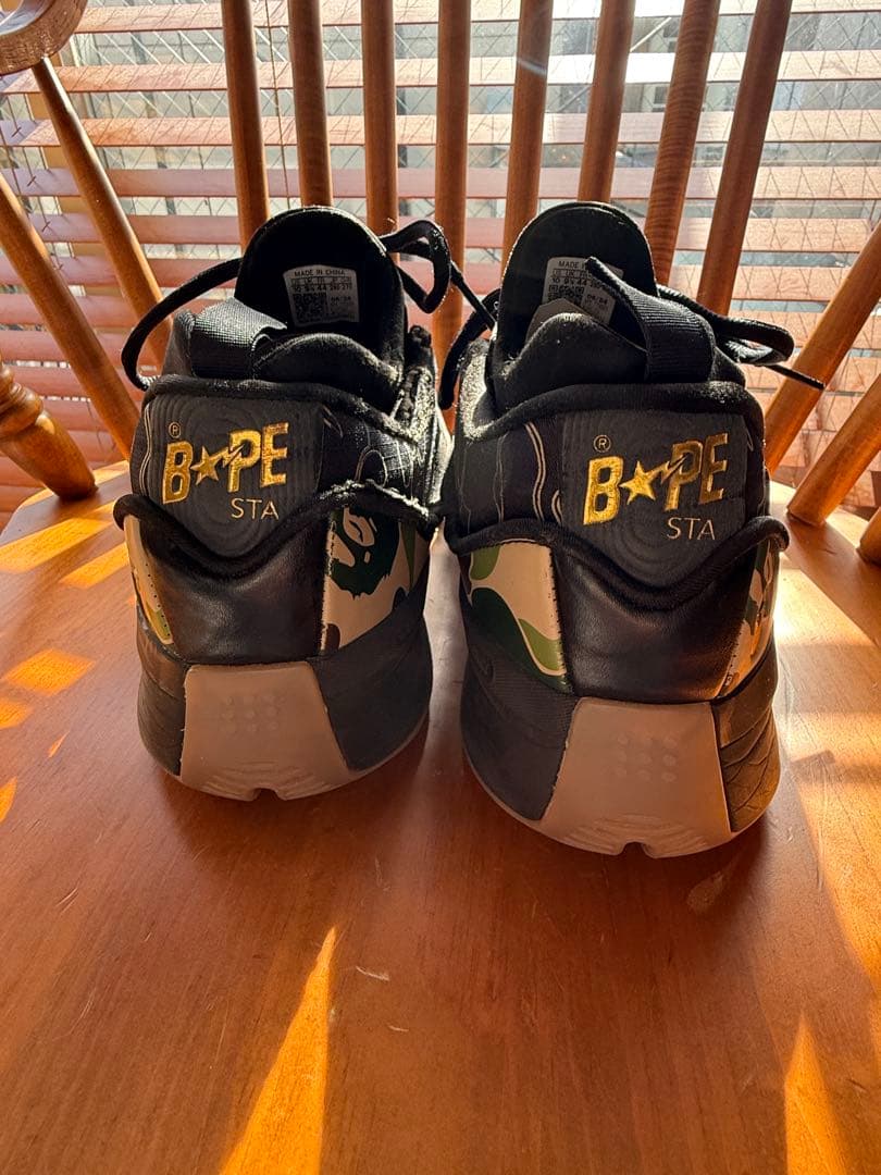 BAPE adidas DAME9カモフラージュ バスケットボールシューズ