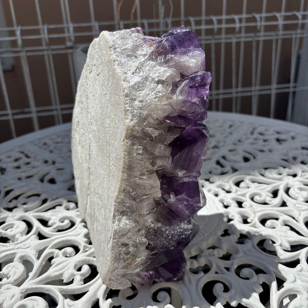 天然石☆新品☆美品☆アメジスト☆大粒クラスター☆大迫力