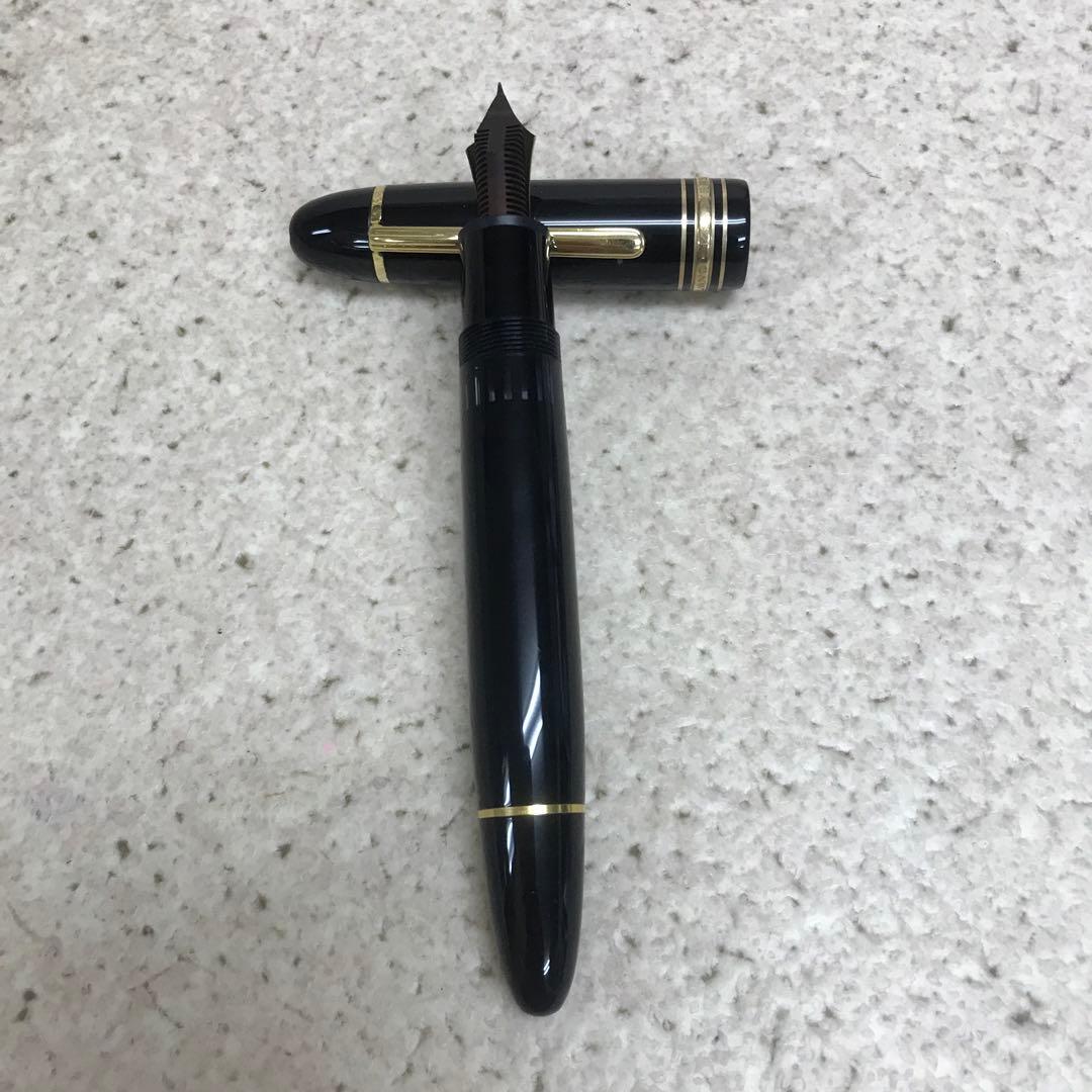 n*0様 D モンブラン マイスターシュテュック 万年筆 18K 750 刻印