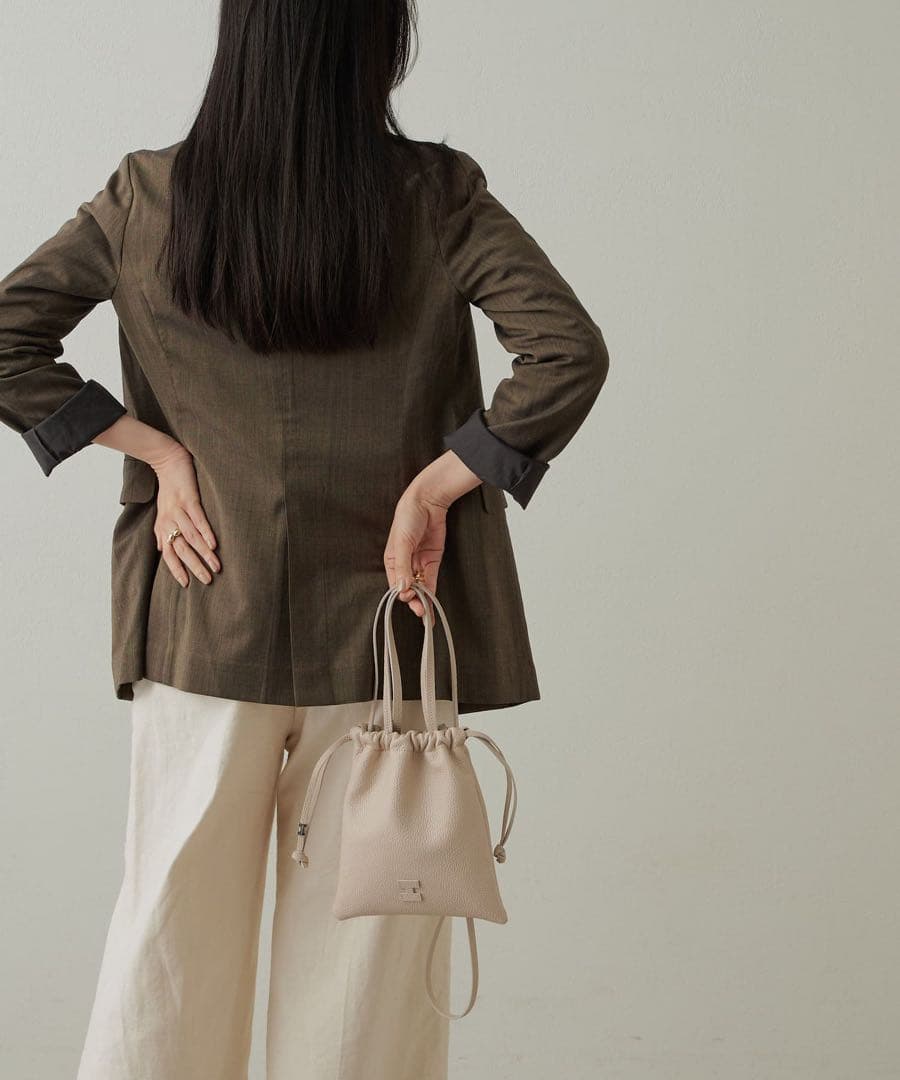 イアクッチ　グラネッロ 2WAYTOTE CERVO 美品