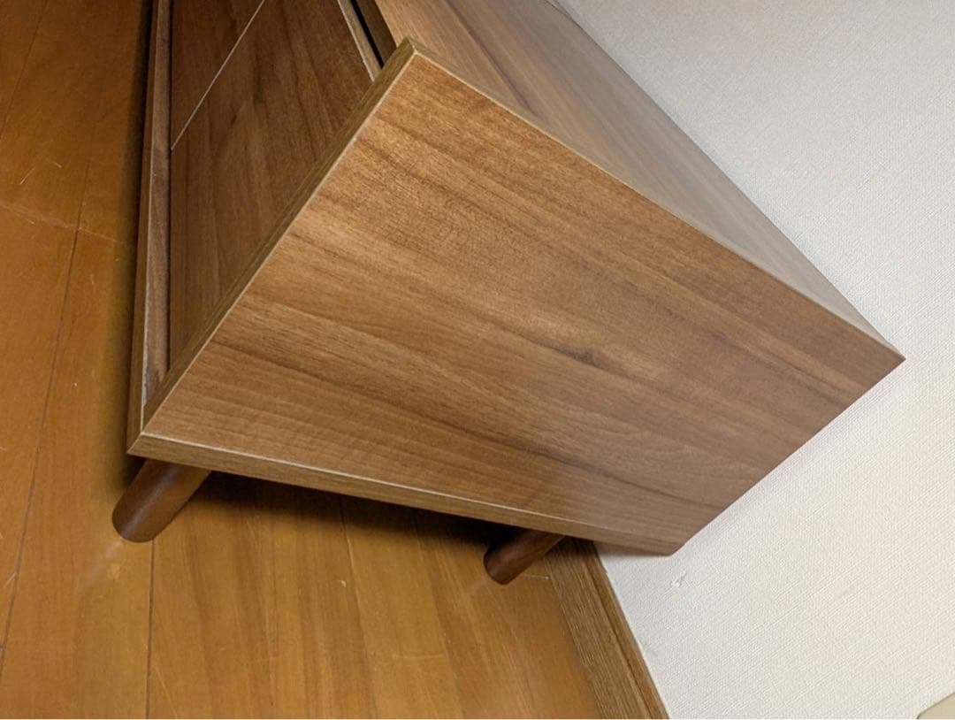 ■送料込■LOWYA ドレッサー ローテーブル コスメ台 鏡化粧センターテーブル