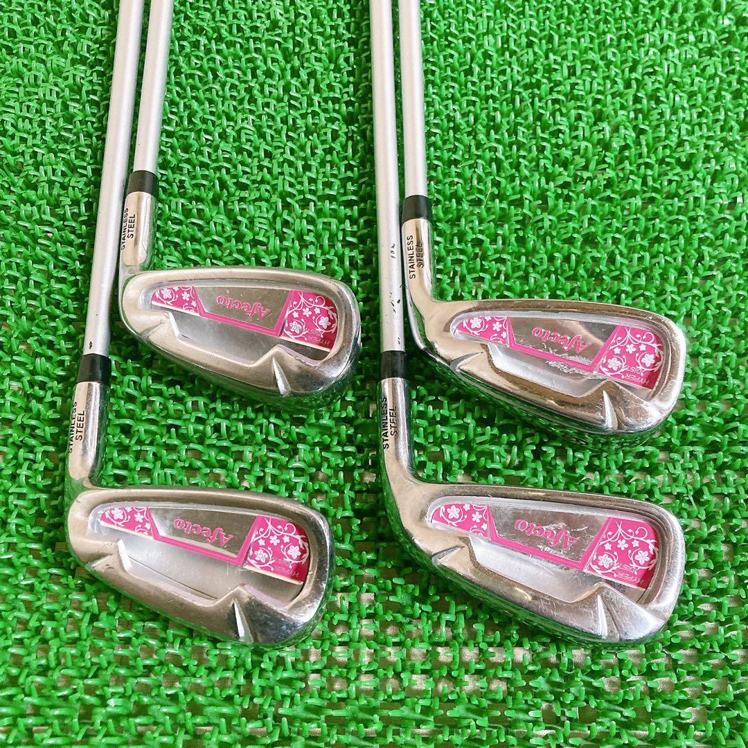 アフェクト Afecto レディース右利き 8本セット L ゴルフクラブセット