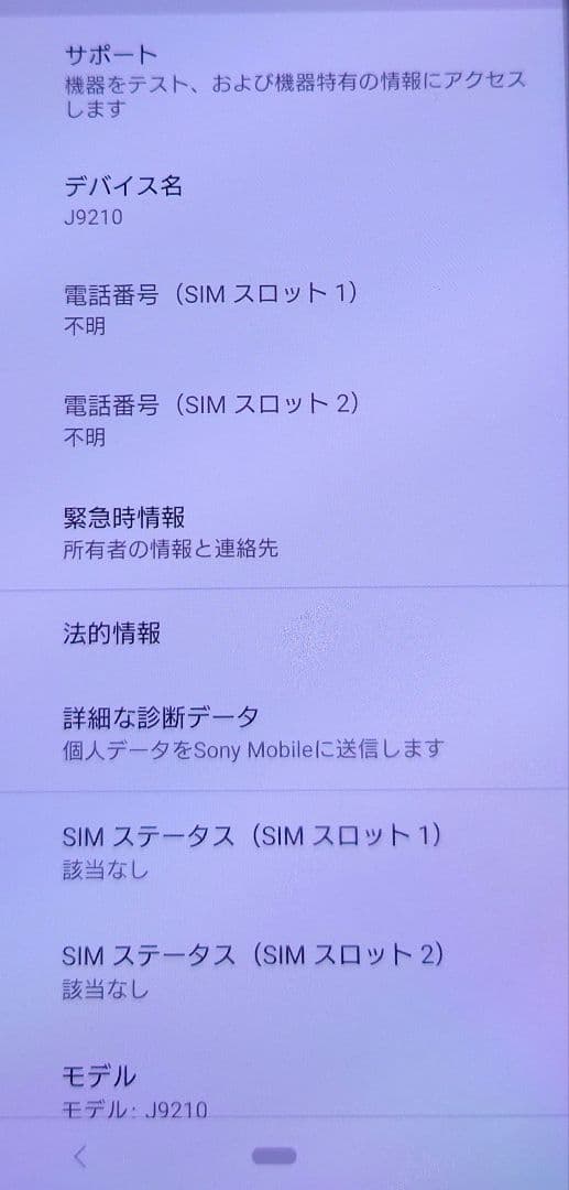 スマートフォン本体 Xperia5 Dual Sim J9210 128GB