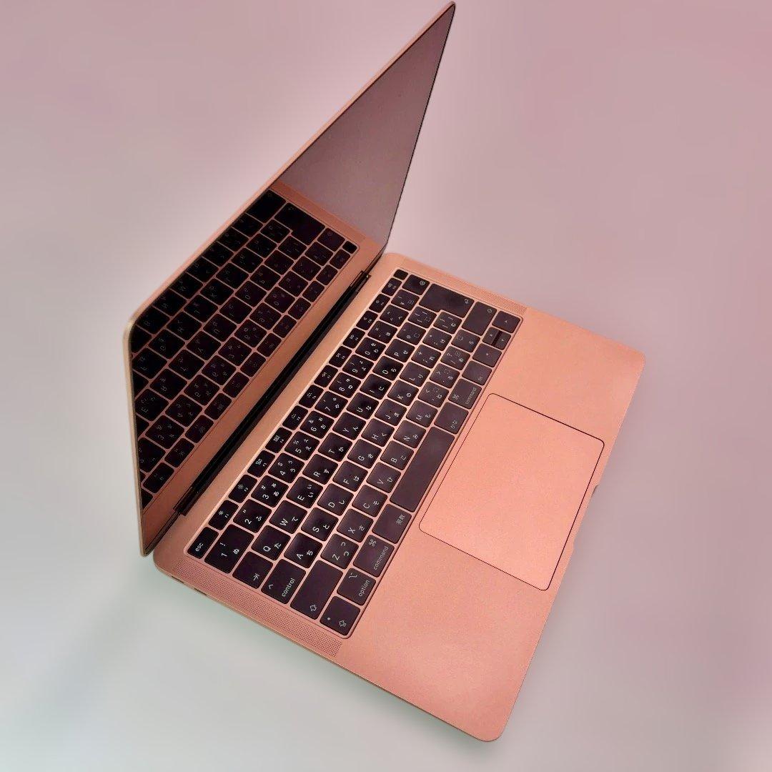 【美品箱付】MacBookAir2018 13inc ローズゴールドパソコン