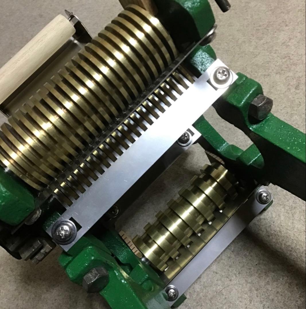 小野式製麺機1型　両刃用　ステンレス櫛刃(2.2mm・6.3mm) オリジナル