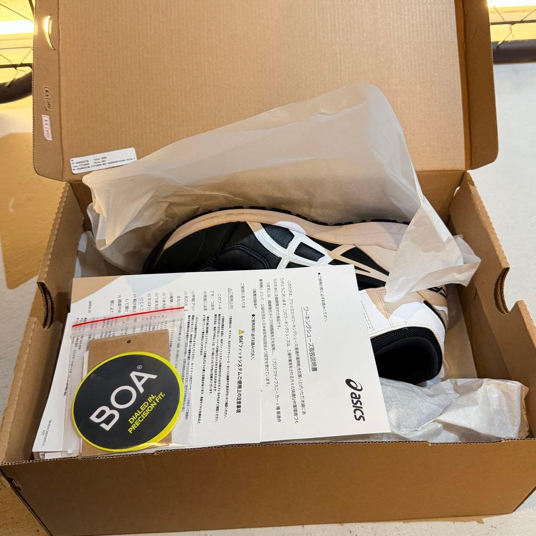 【美品】アシックス ウィンジョブ CP304 安全靴 25cm ユニセックス