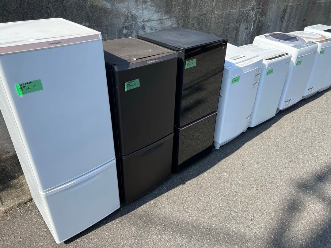 【高年式】お任せ4点セット 一人暮らし用 冷蔵庫、洗濯機、炊飯器、電子レンジ★