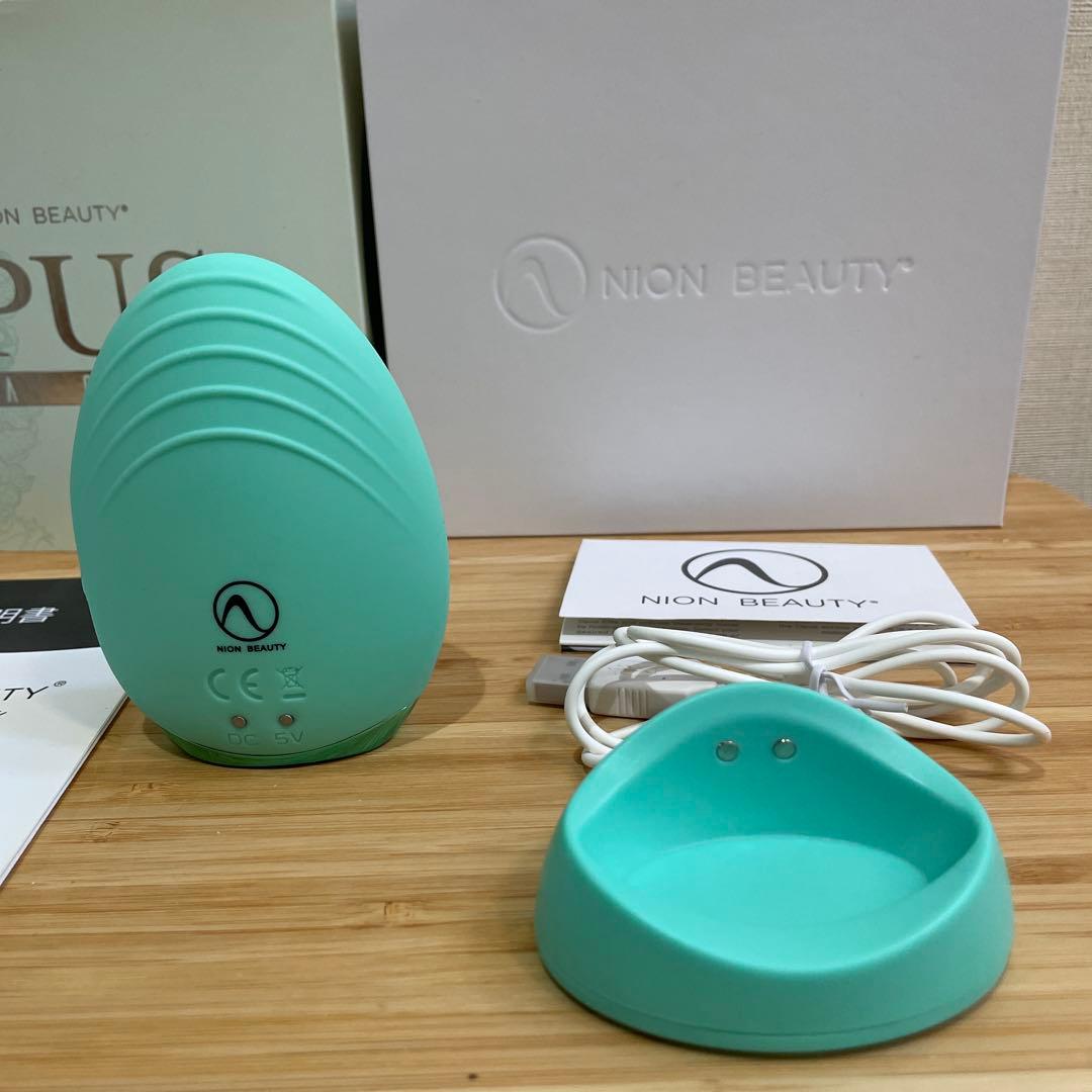 NION BEAUTY OPUS 音波洗顔器 ミントグリーン