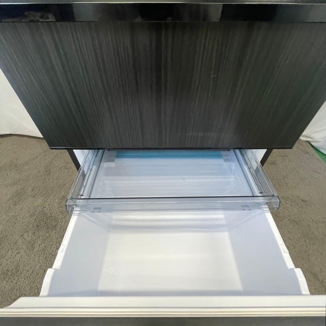 246⭕️美品　23年製　冷蔵庫　400ℓ　大型　自動製氷　安い　設置無料　木目調