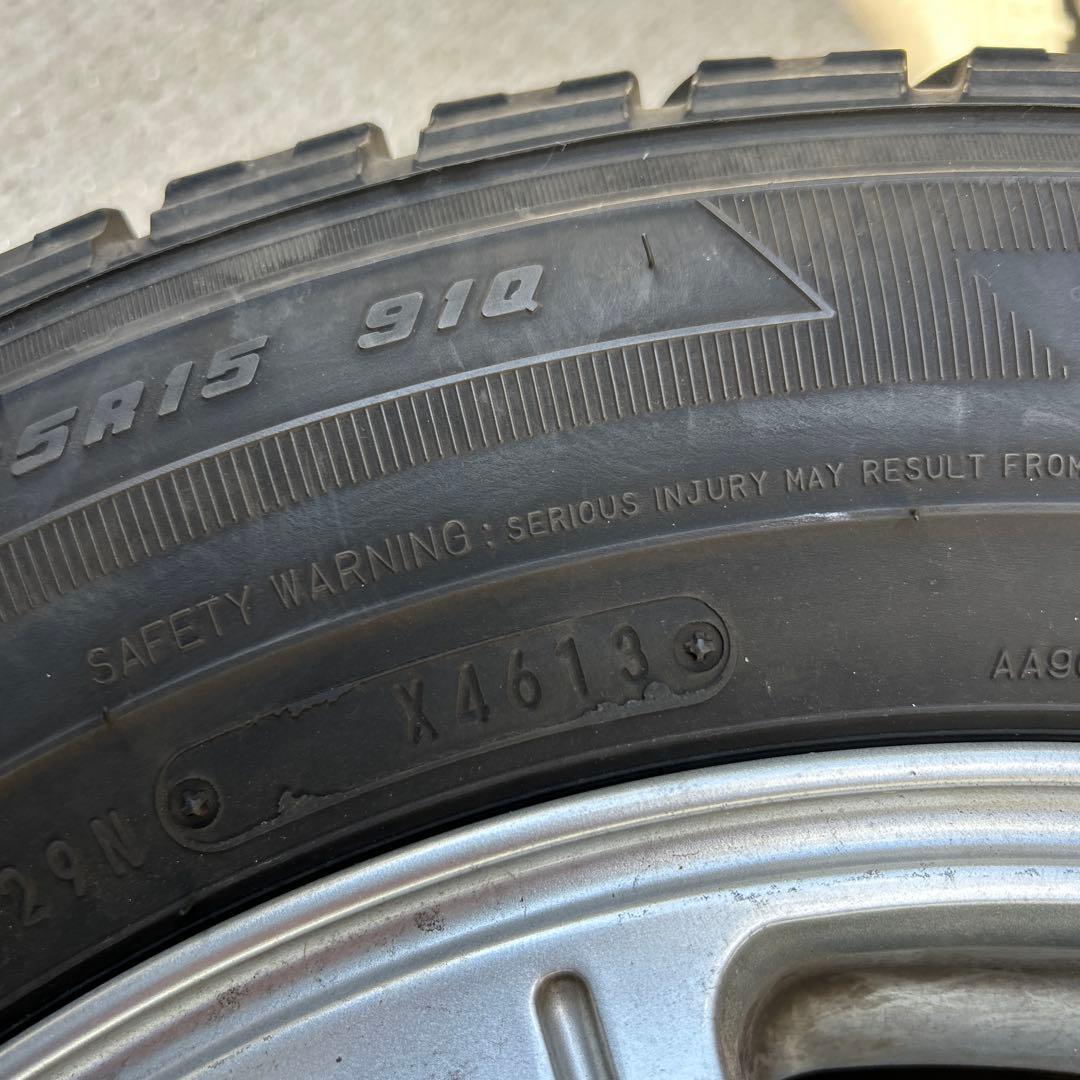 ブリヂストン スタッドレスタイヤ　ホイールセット 4本セット 15インチ