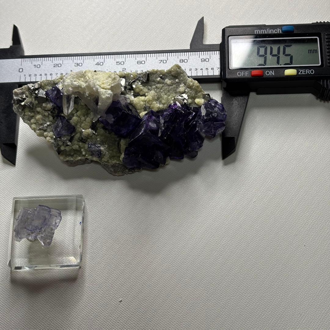 ヤオガンシャン産 フローライト クラスター 鉱物標本 セット