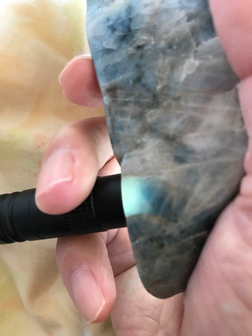 debnyan 超希少糸魚川コン沢青翡翠タンブル211g