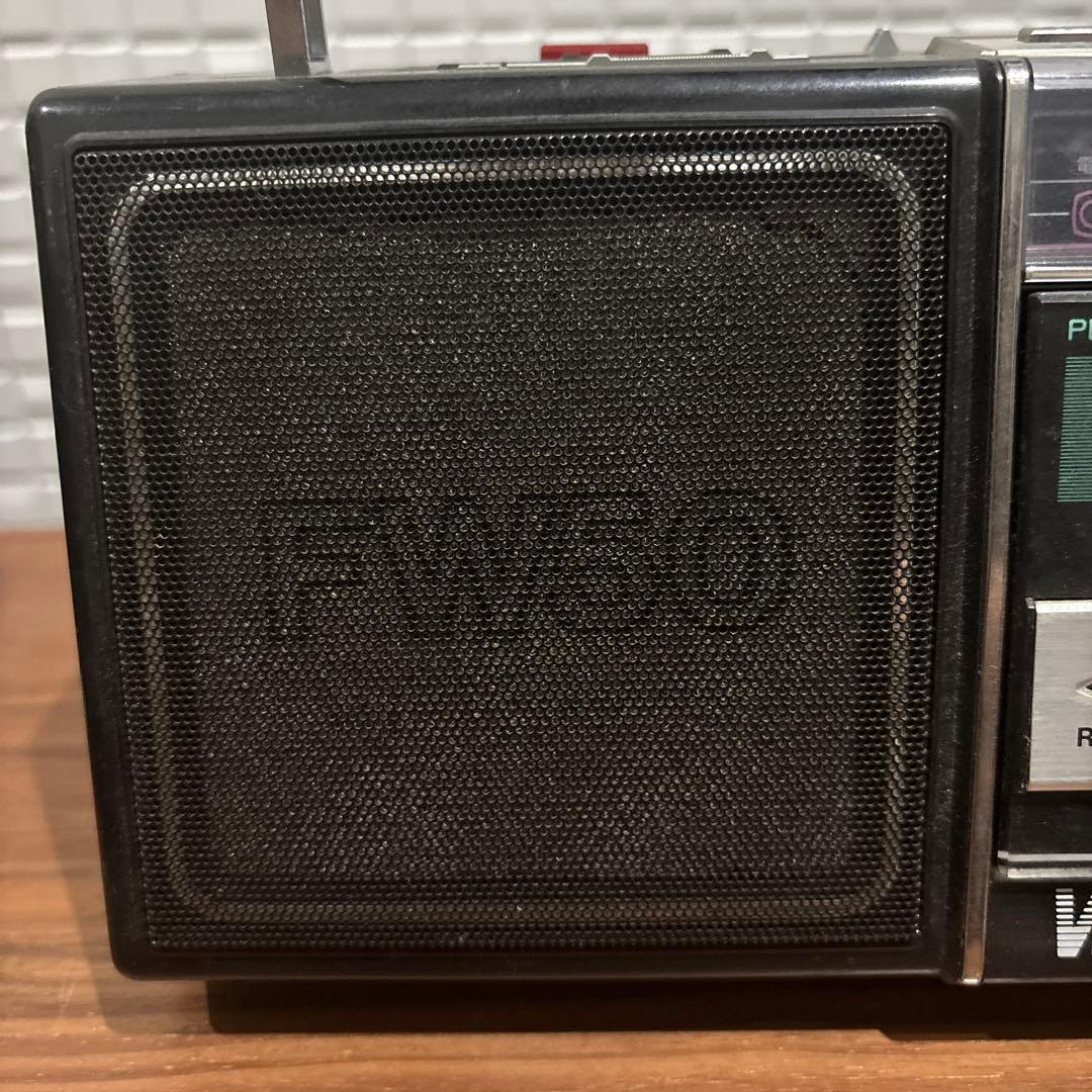 National ラブコール RX-FW50 ブラック レトロ ラジカセ