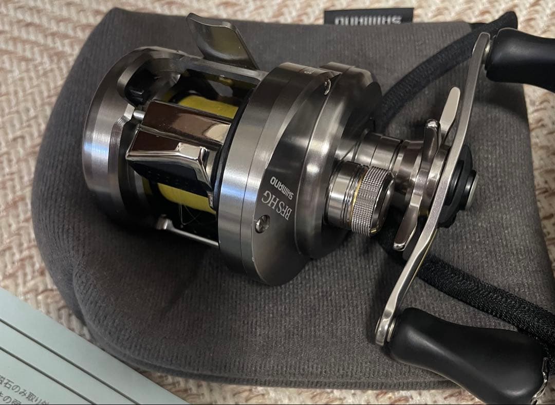 シマノベイトリール17 カルカッタコンクエスト BFS HG 左ハンドル渓流