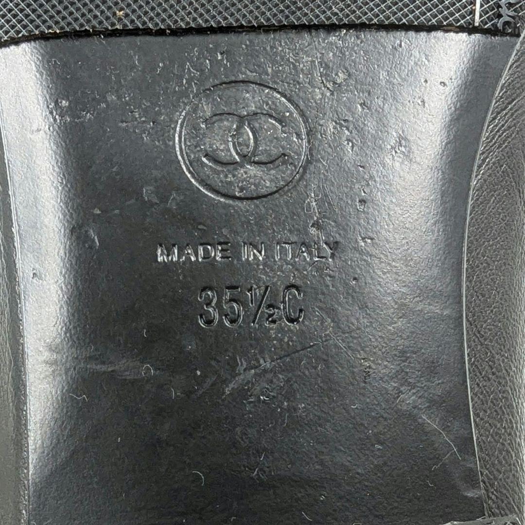 【美品】CHANEL シャネル バレリーナ パンプス ブラック