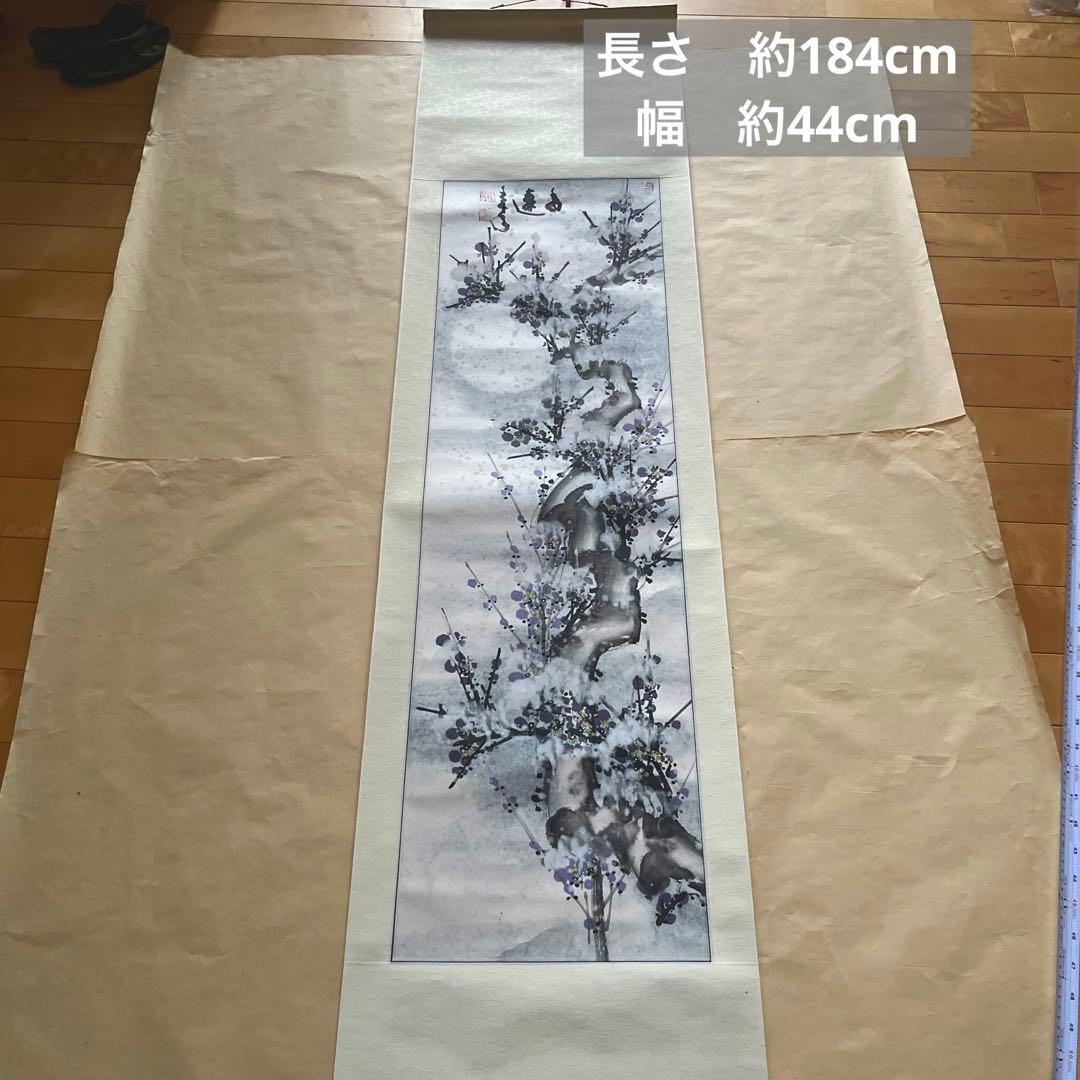 夕顔 杏の花 梅の花 など絵の掛け軸6点まとめ売り