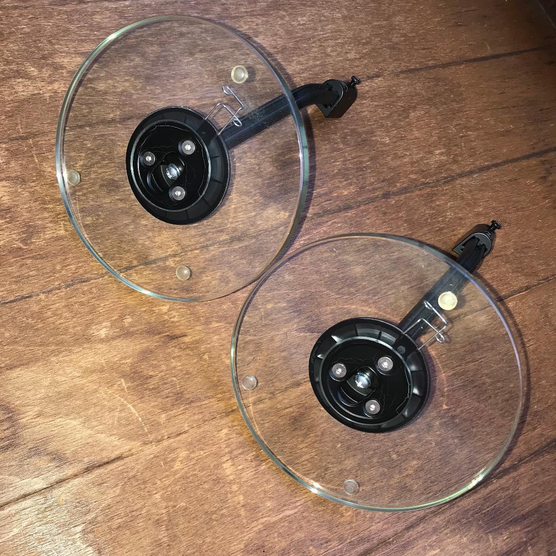 BOSE ボーズ AM-15用 ダブルキューブスピーカー ガラステーブルスタンド