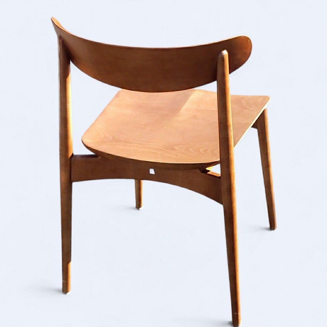 純正クッション付 HIDA SEOTO ダイニングチェア KD201B ③