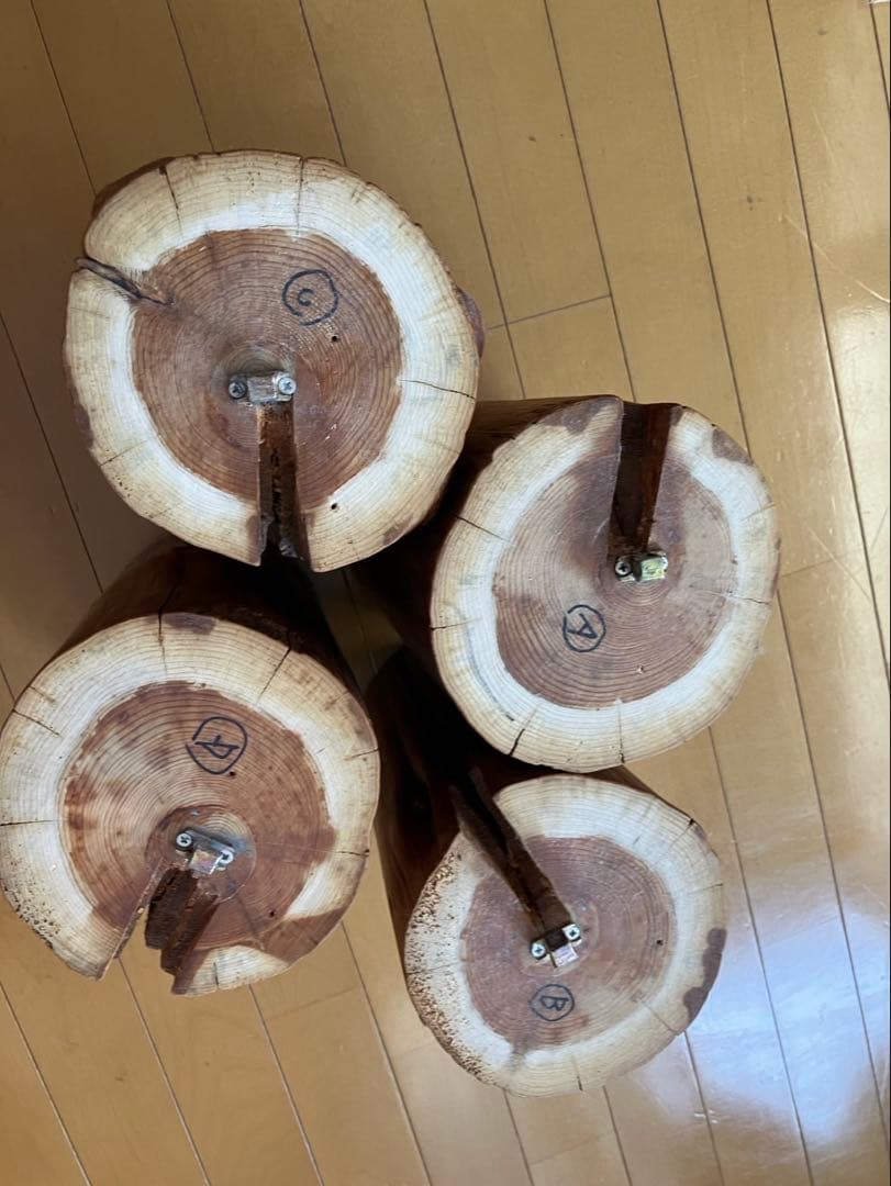 座卓　木製長方形テーブル 自然な木目