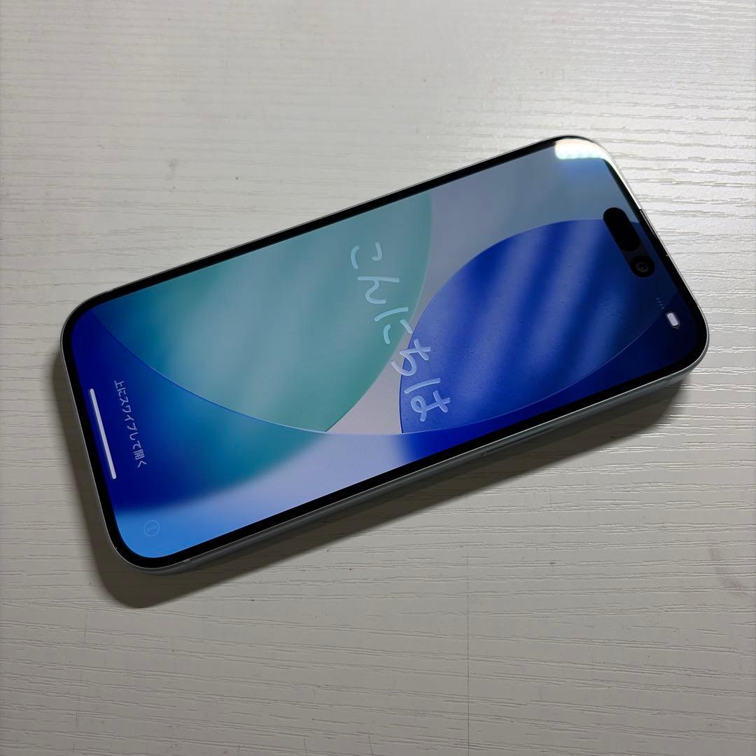 りーりん iPhone15 128GB ブルー SIMフリー 極美品