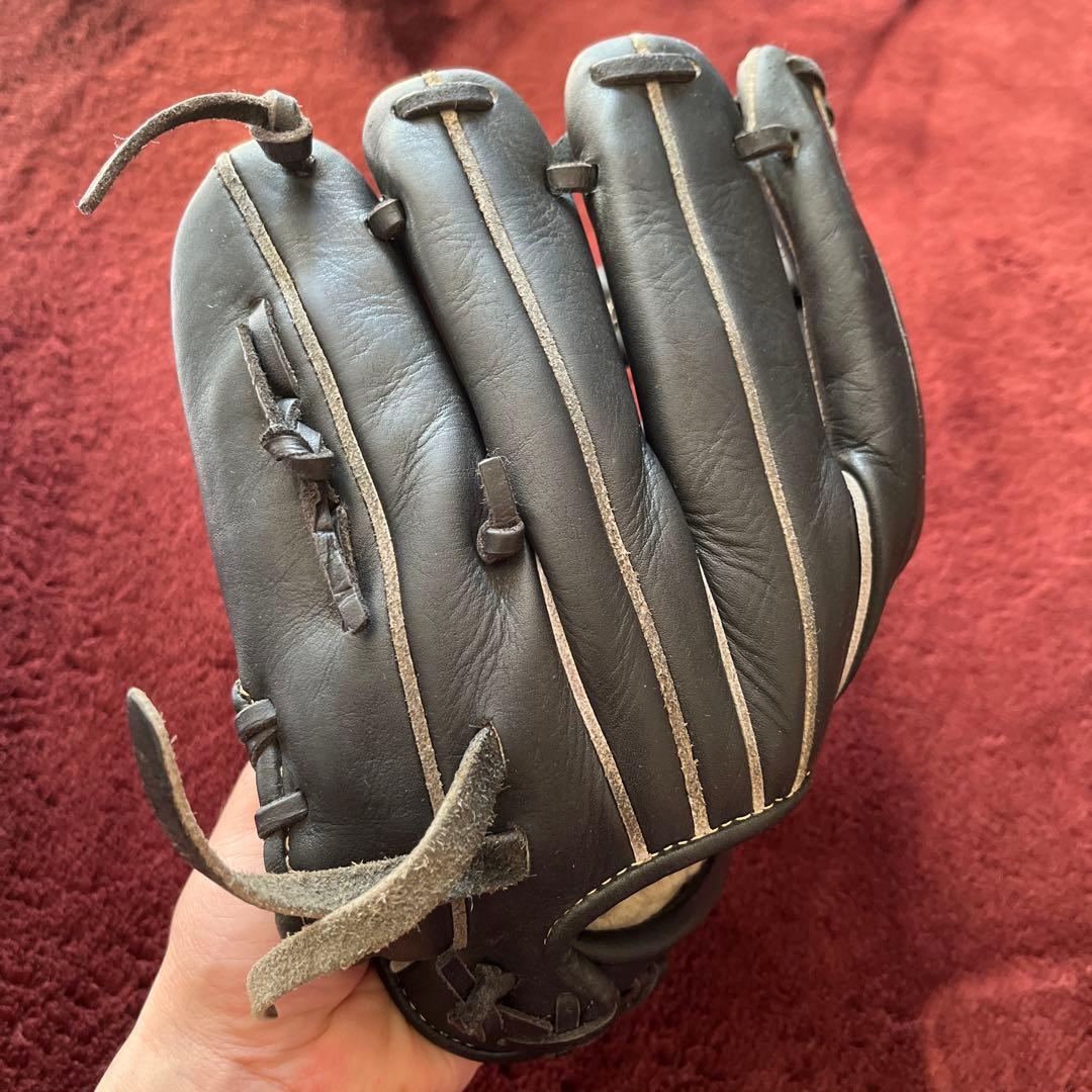 Mizuno 硬式野球グローブ 黒　グローバルエリート