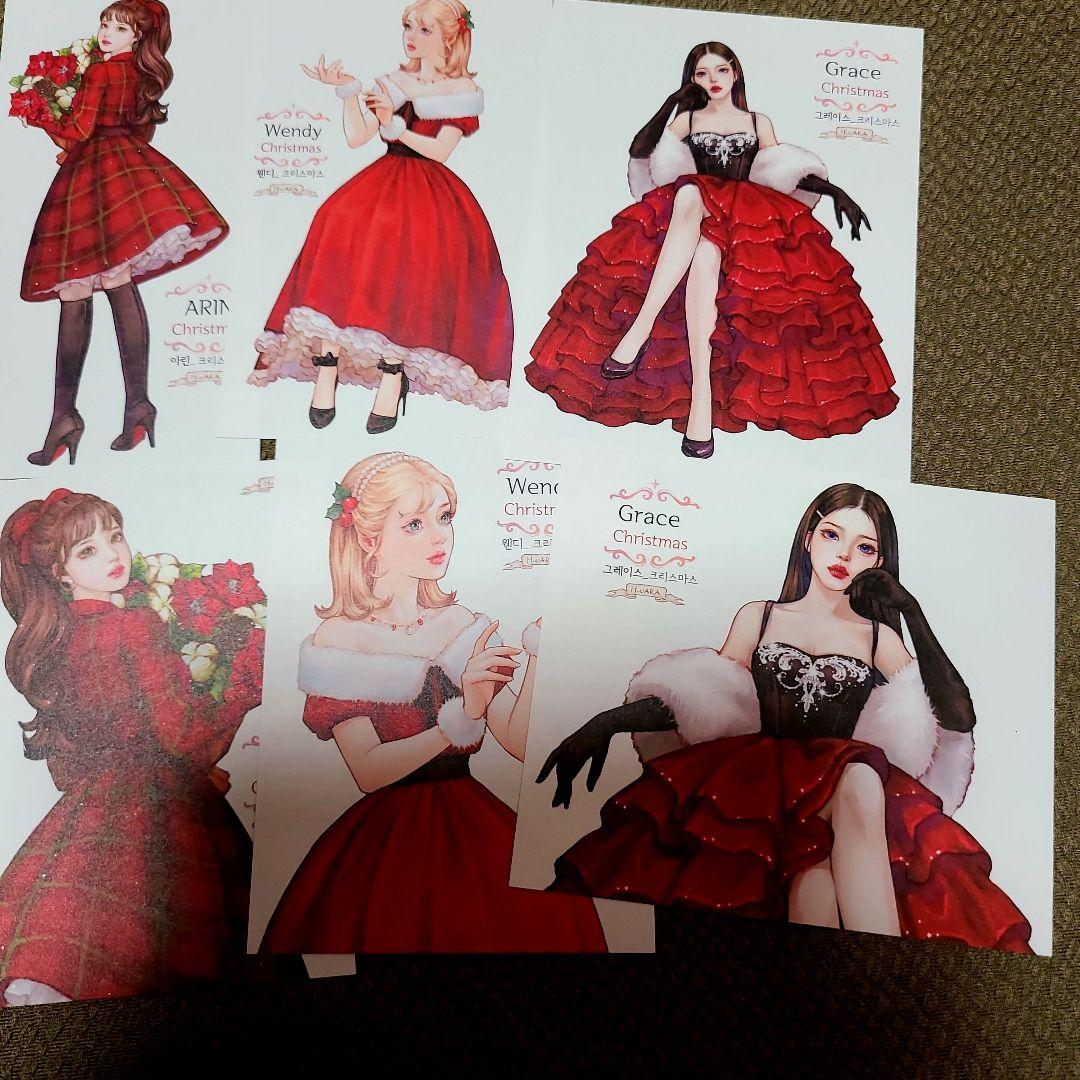 hwara様 ♡ Xmas girls 23´ 10枚 匿名発送