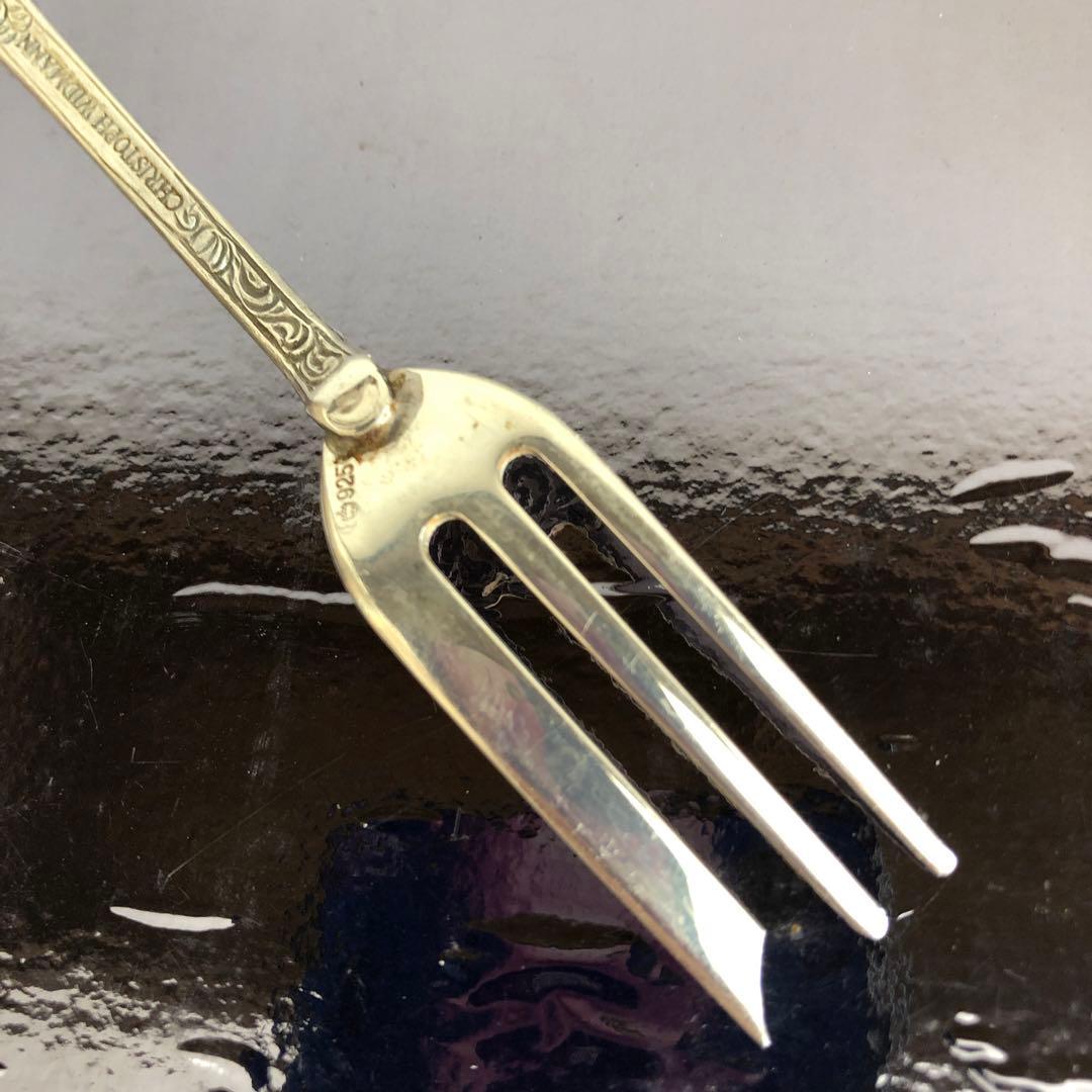 クリストフウィドマン　シルバー925 フォーク6客セット　中世の音楽家　純銀製