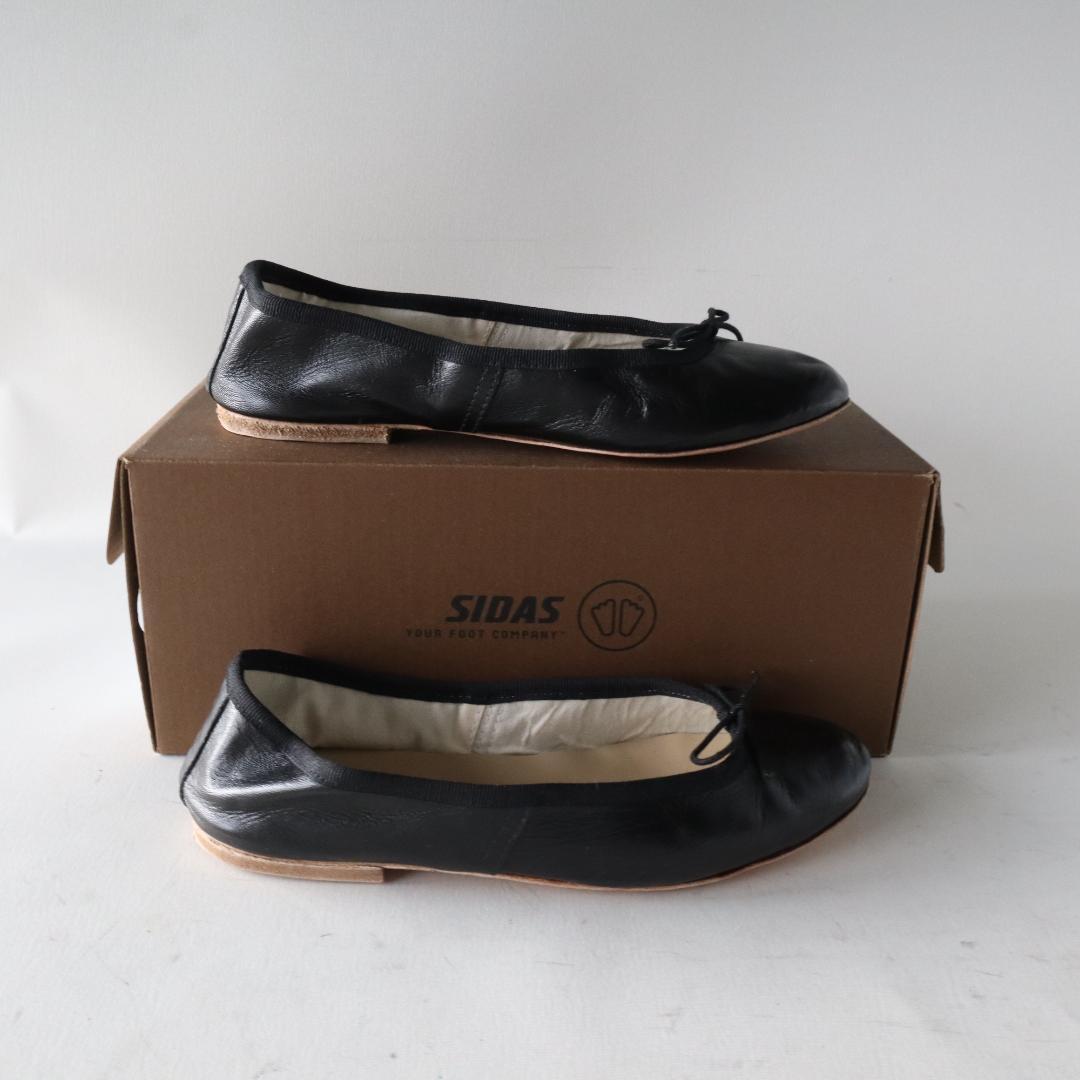 未使用品　ポルセリ　バレエシューズ 37 23〜23.5cm ブラック