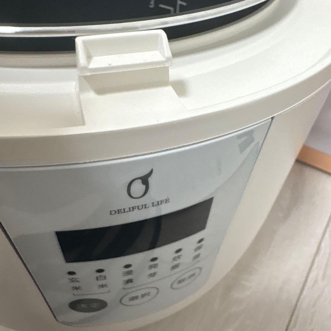 美味しく炊ける発芽玄米炊飯器　新製品 DFL-1100 DELIFUL LIFE