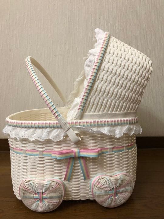 ロロ様　ベビーカーカゴ完成品