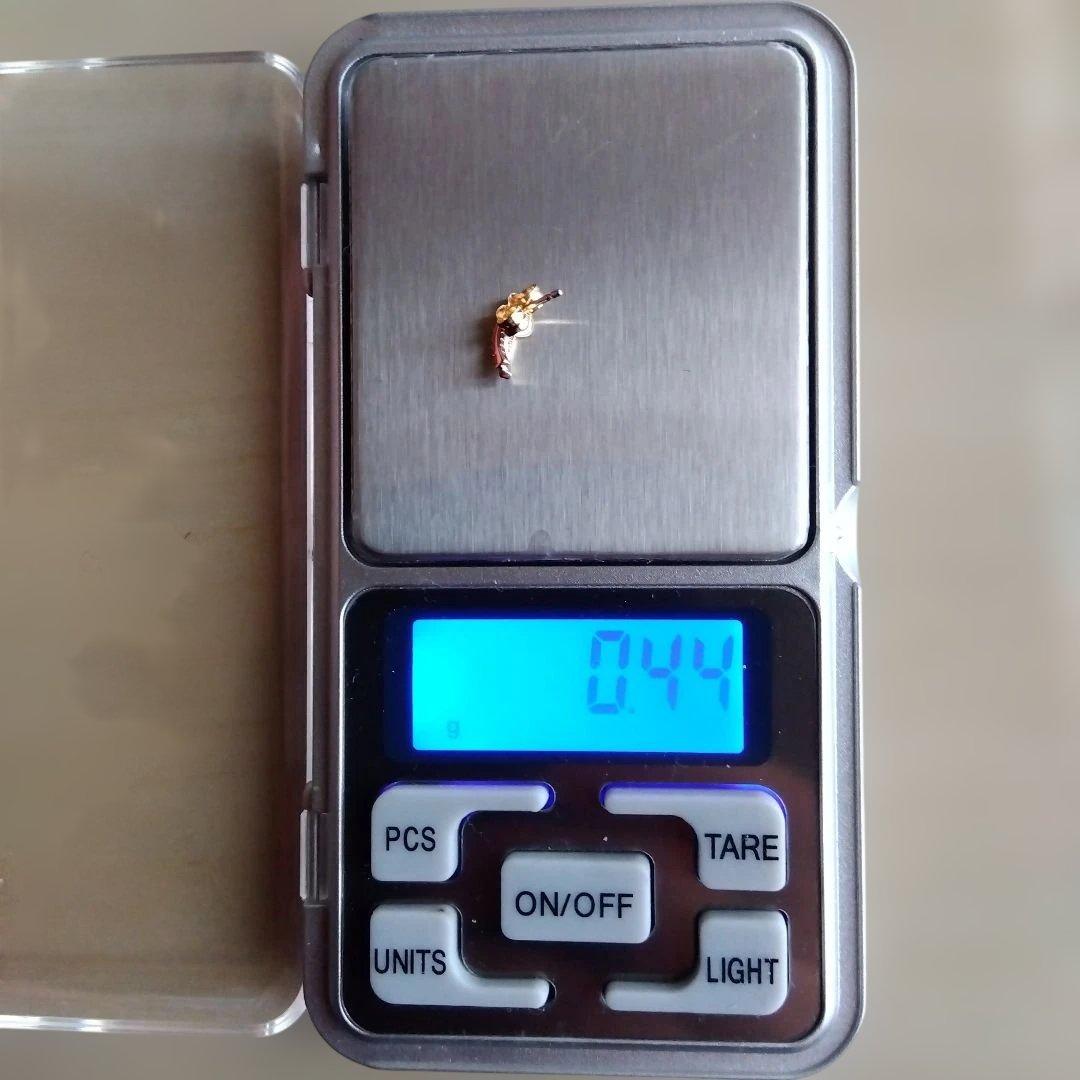 k18ピアス片耳用　0.02カラットダイヤ