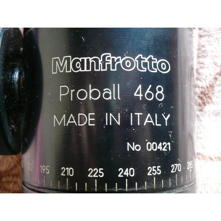 美品★Manfrotto マンフロット★Proball 468【自由雲台】