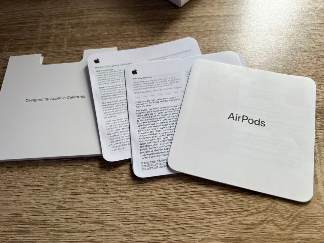 AirPods （第3世代）　純正　イヤホン　充電ケース箱付き　MME73J/A