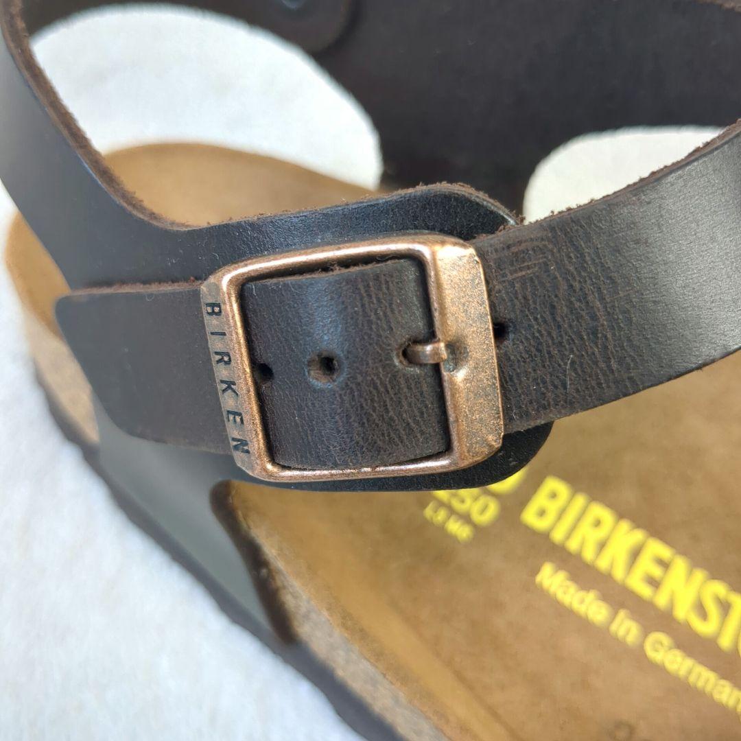 ビルケンシュトック メッシーナ レザー ダークブラウン サイズ39