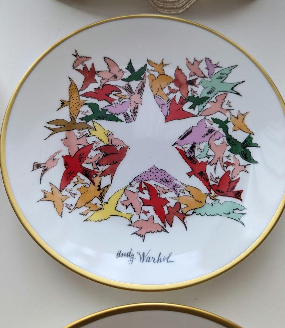 ティファニー プレート アンディ・ウォーホル クリスマス