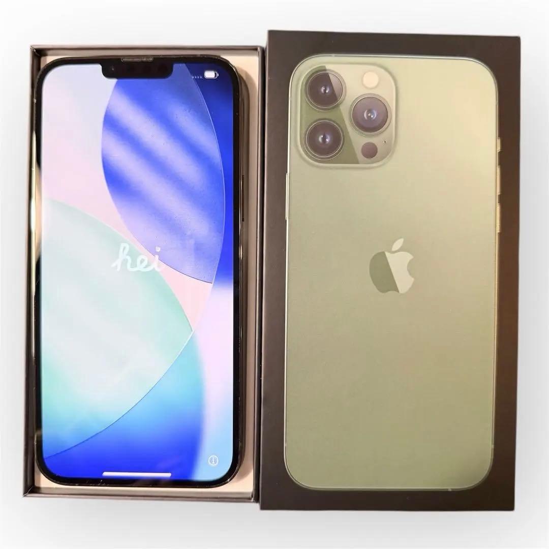 iPhone 13 Pro Max 256GB グリーン 79% SIMフリー