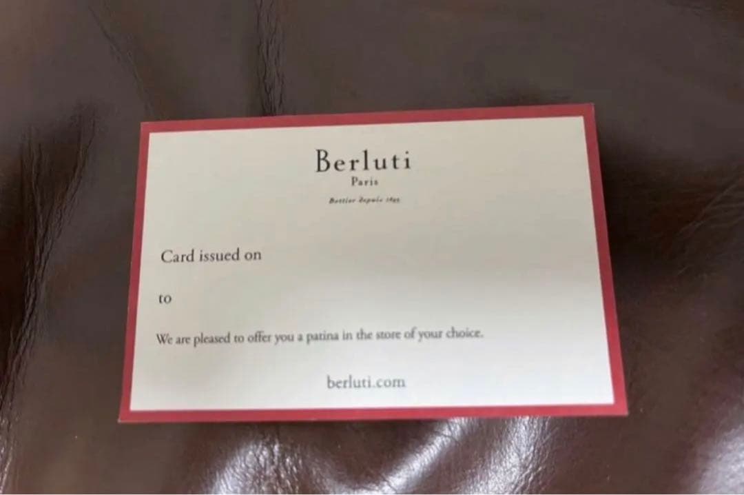 し*ん様 ベルルッティ Profil Mini Scrittoアンジュール ブリ