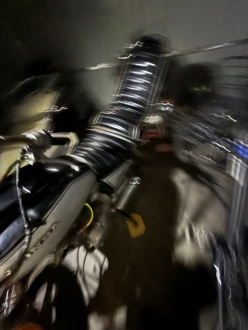 CB250T、CB400T用左出しマフラー