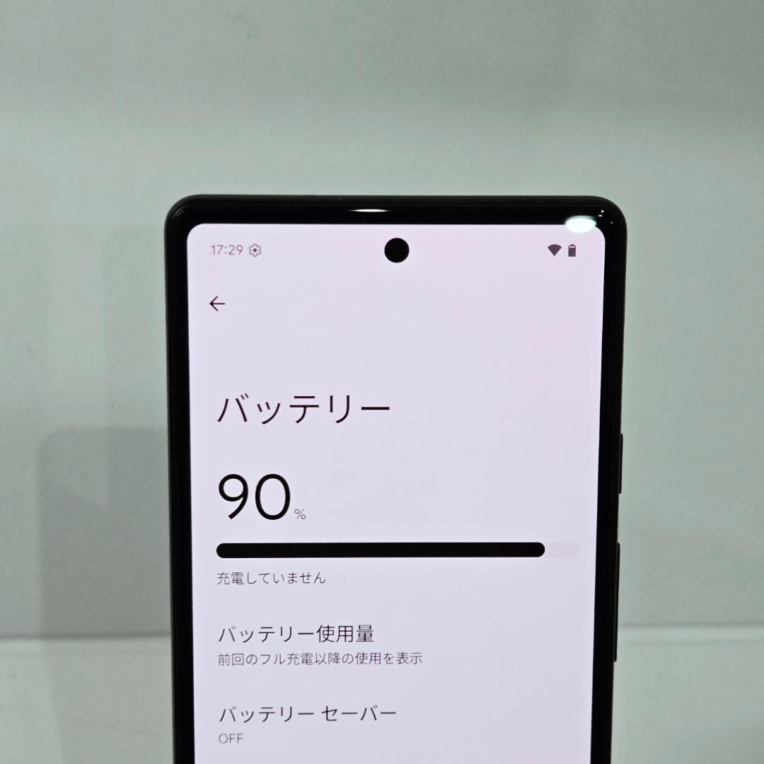 02 Google Pixel 6a グレー(チャコール) SIMフリー 美品