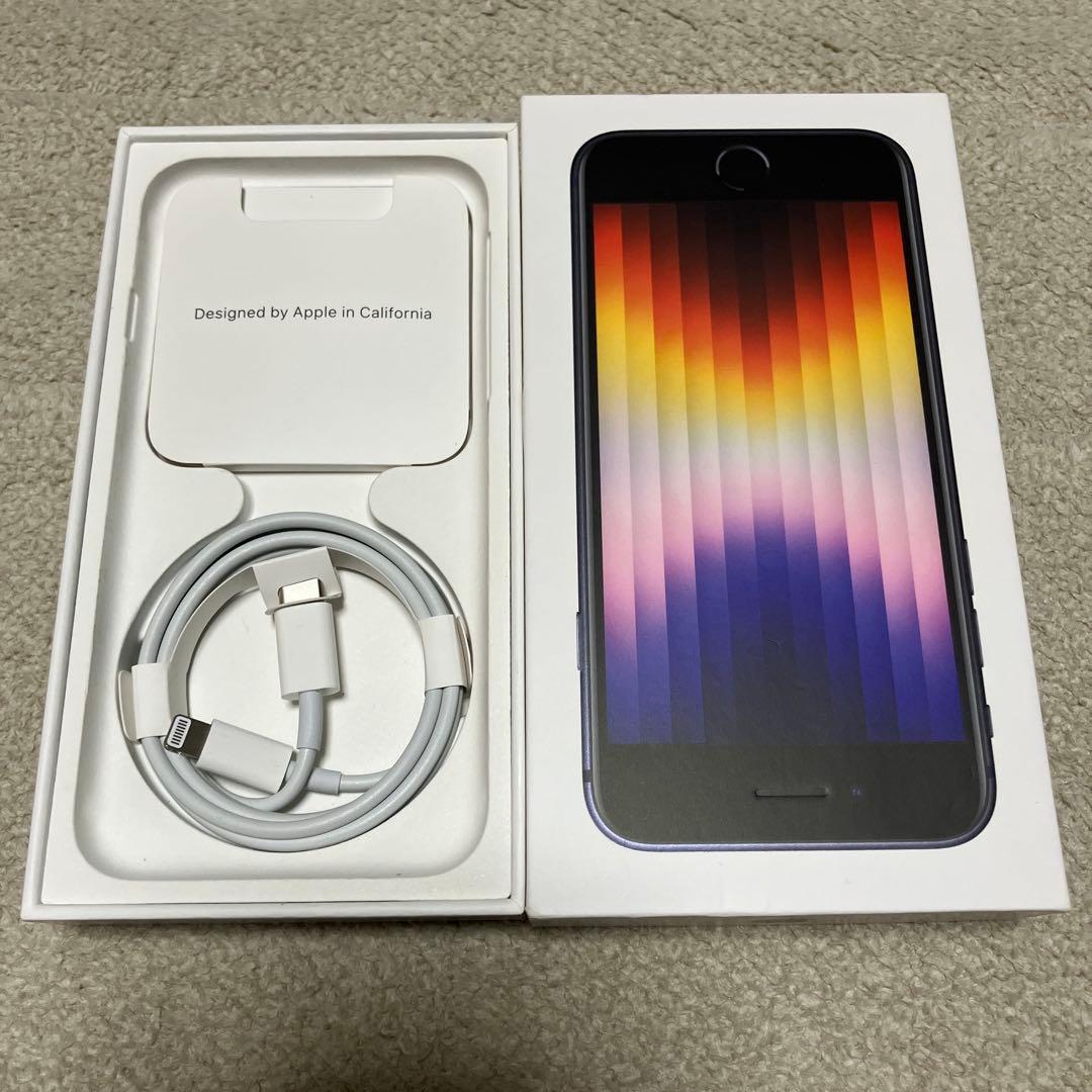 スマートフォン本体 iPhone se3 64GB